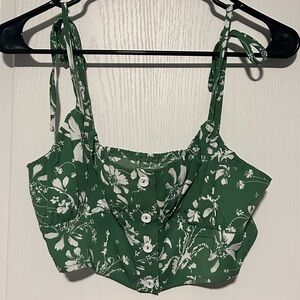 Floral Crop Top